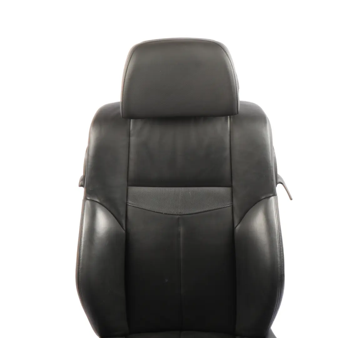BMW E63 Front Driver's Seat Sport Heated Black Leather Left N/S Memory Lumbar - SKU RHD-7159882-1 - Part number 7159882