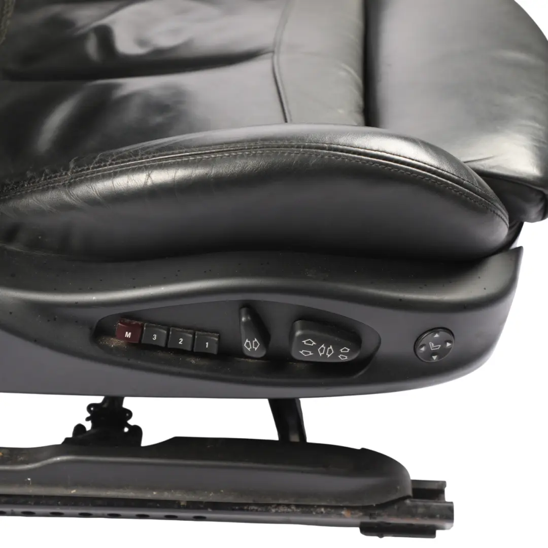 Front Driver's Seat Sport Heated Black Leather Right O/S Memory Lumbar to BMW E63 with Part number 7159882 BMW E63 Front Driver's Seat Sport Heated Black Leather Right O/S Memory Lumbar - SKU RHD-7159882-2 - Part number 7159882