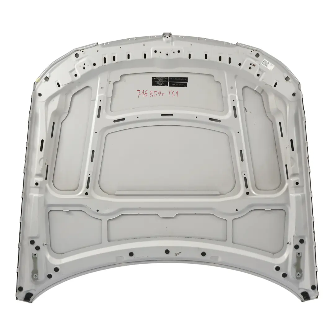 BMW E92 E93 Bonnet Front Hood Titansilber Titan Silver Metallic - 354 - SKU 7168514-TS1 - Part number 7168514