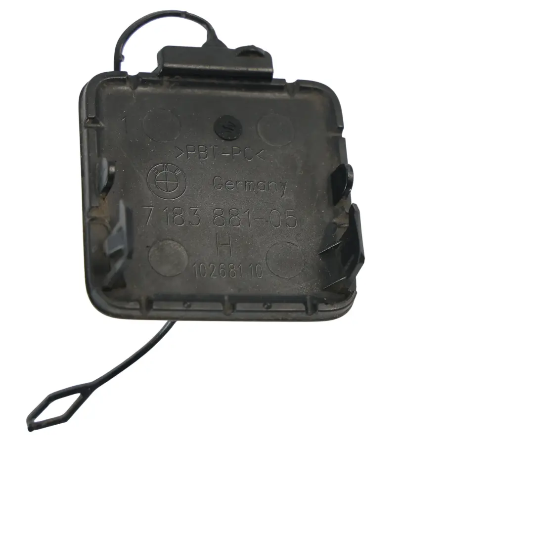 BMW F01 Tapa Ojo Remolque Parachoques Trasero Sophisto Gris 2 B90 - SKU 7183881-SBR - Número de pieza 7183881