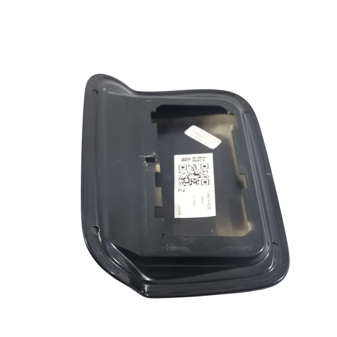 Flap Cover Fill In Cap Panel Azurit Black Metallic - S34 to BMW F01 Fuel with Part number 7184076 BMW F01 Fuel Flap Cover Fill In Cap Panel Azurit Black Metallic - S34 - SKU 7184076-AZB - Part number 7184076