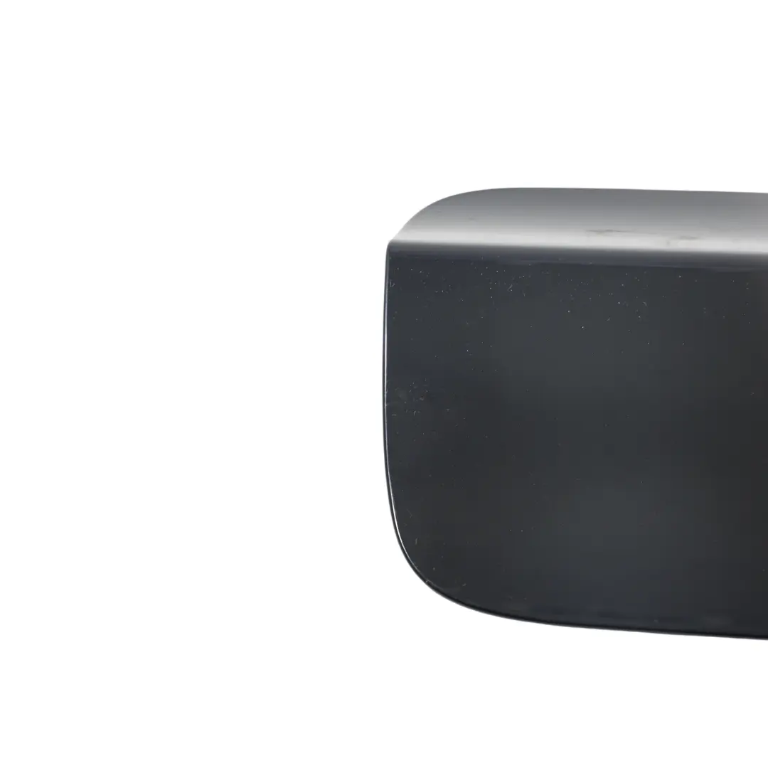 BMW F01 Fuel Flap Cover Fill In Cap Panel Azurit Black Metallic - S34 - SKU 7184076-AZB - Part number 7184076