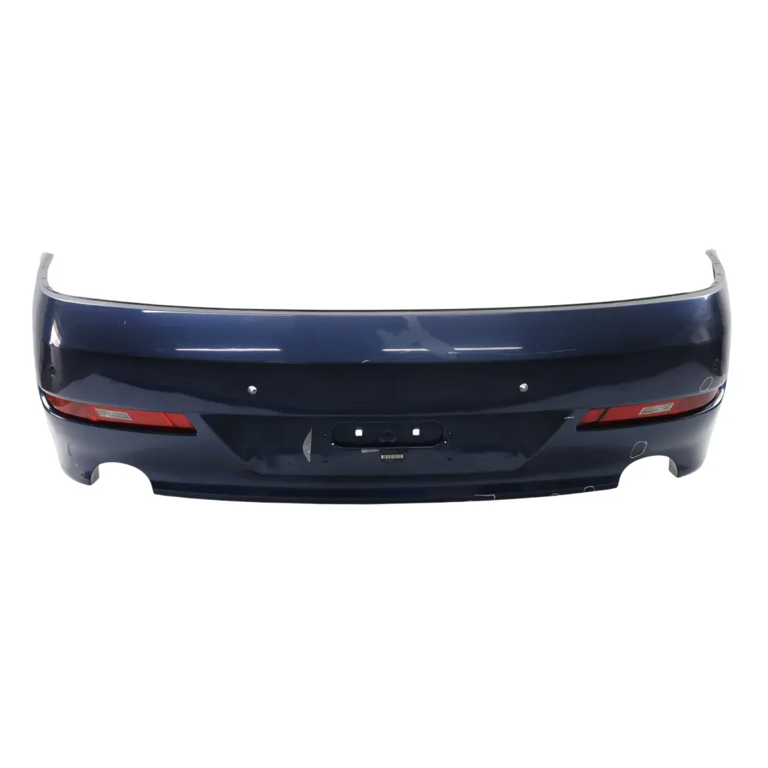Bumper PDC Trim Panel Tiefseeblau Blue Metallic - A76 to BMW E63 E64 LCI Rear with Part number 7184664 BMW E63 E64 LCI Rear Bumper PDC Trim Panel Tiefseeblau Blue Metallic - A76 - SKU 7184664-DSB - Part number 7184664