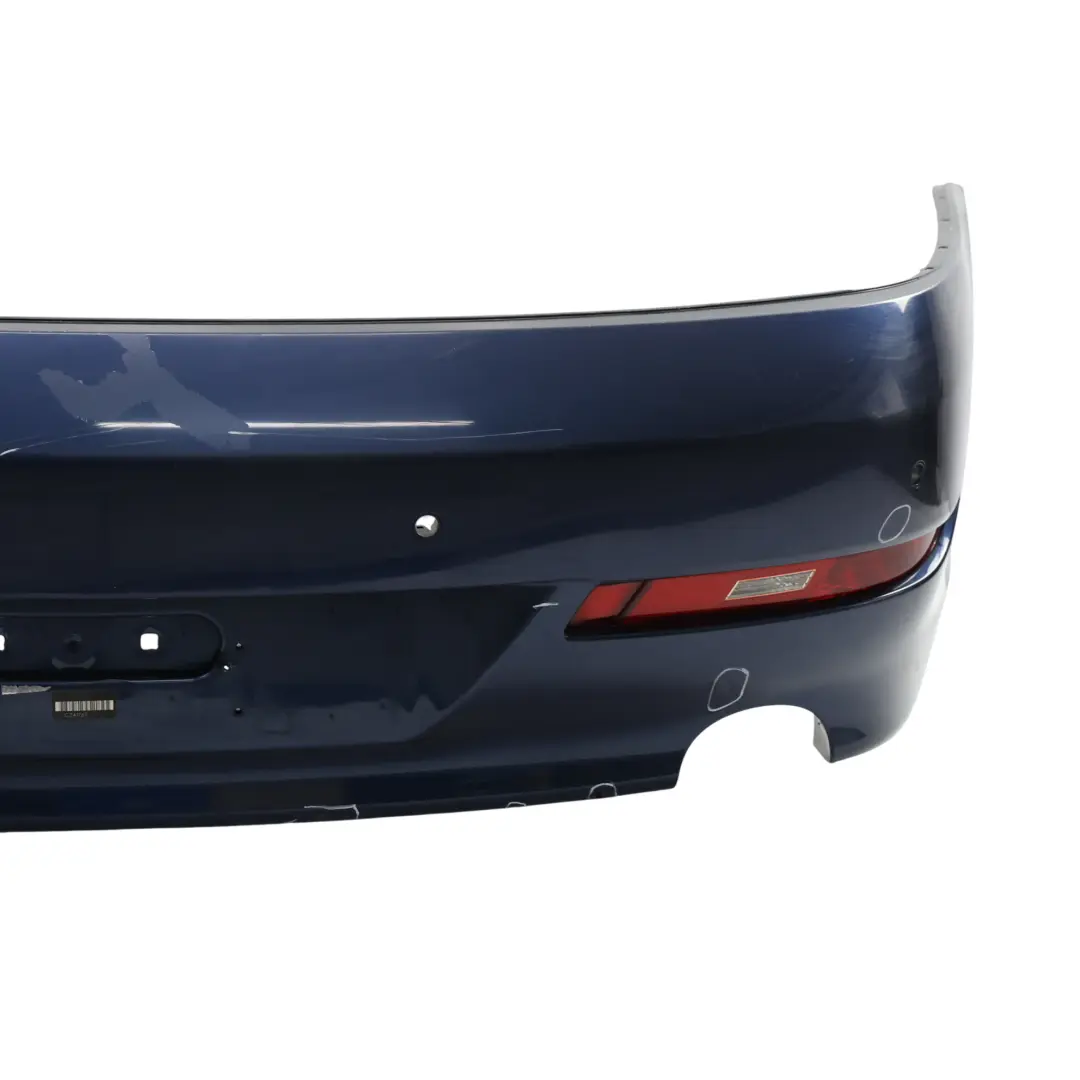 Bumper PDC Trim Panel Tiefseeblau Blue Metallic - A76 to BMW E63 E64 LCI Rear with Part number 7184664 BMW E63 E64 LCI Rear Bumper PDC Trim Panel Tiefseeblau Blue Metallic - A76 - SKU 7184664-DSB - Part number 7184664