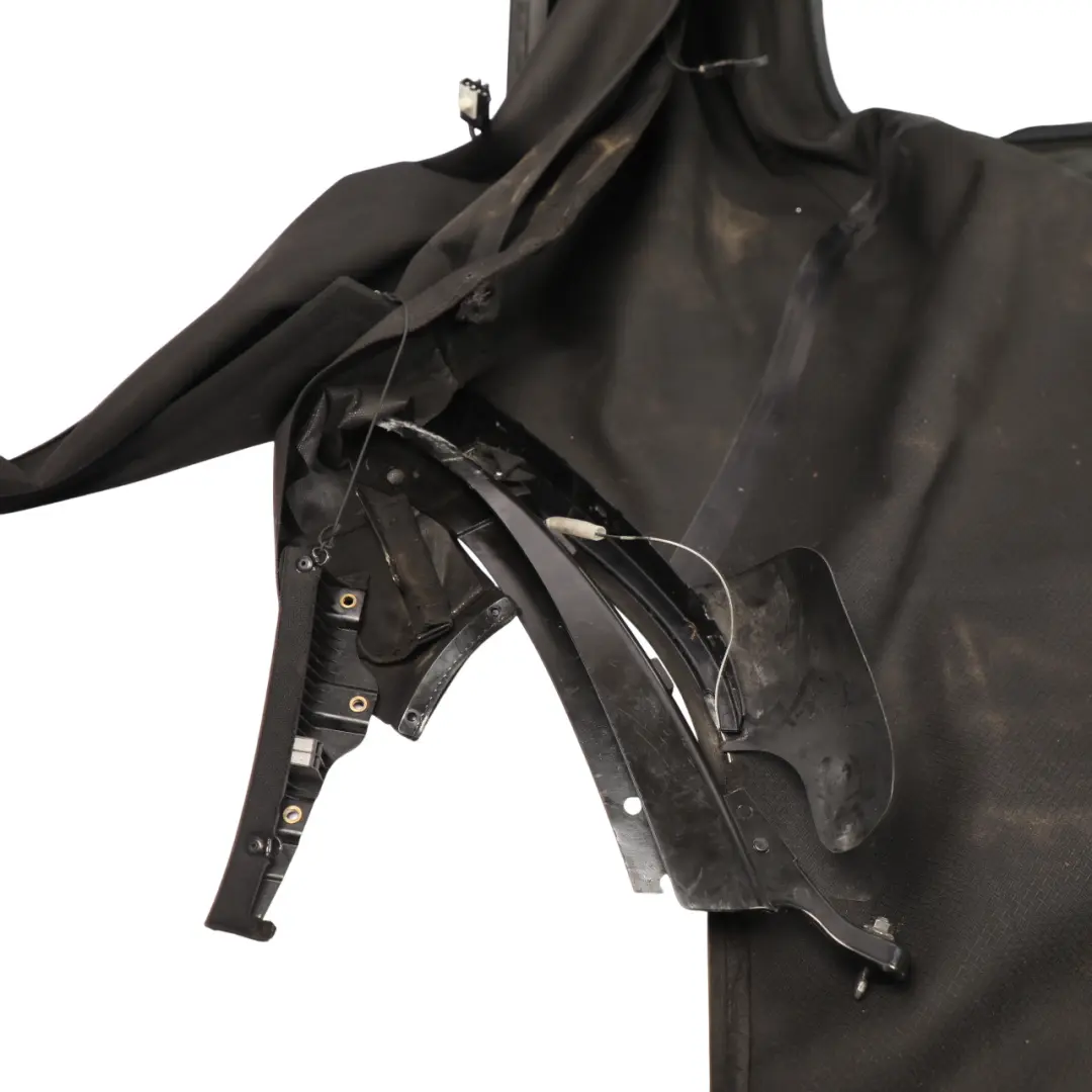 Roof Folding Soft Top Cover Cloth Black to Mini R57 Cabrio Convertible with Part number 7191145 Mini R57 Cabrio Convertible Roof Folding Soft Top Cover Cloth Black - SKU 7191145 - Part number 7191145