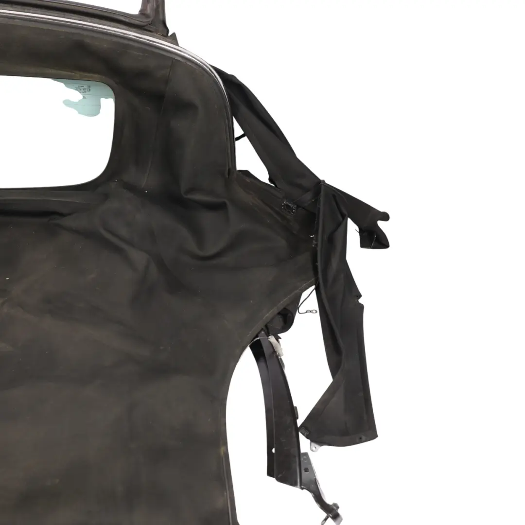 Roof Folding Soft Top Cover Cloth Black to Mini R57 Cabrio Convertible with Part number 7191145 Mini R57 Cabrio Convertible Roof Folding Soft Top Cover Cloth Black - SKU 7191145 - Part number 7191145