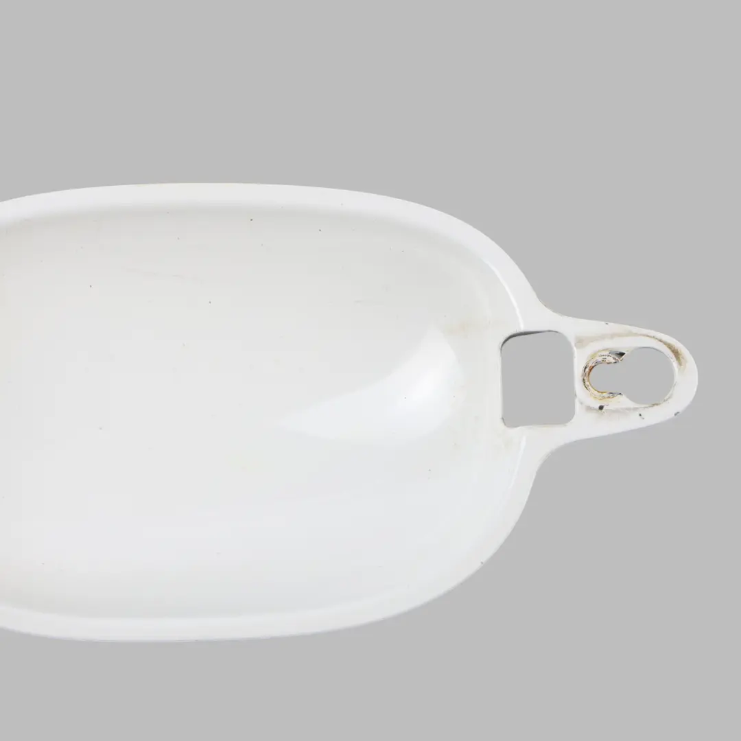 BMW E60 E61 Panel Moldura Manija Trasero Izquierdo Alpinweiss 3 Blanco - SKU 0154342-AW - Número de pieza 0154342