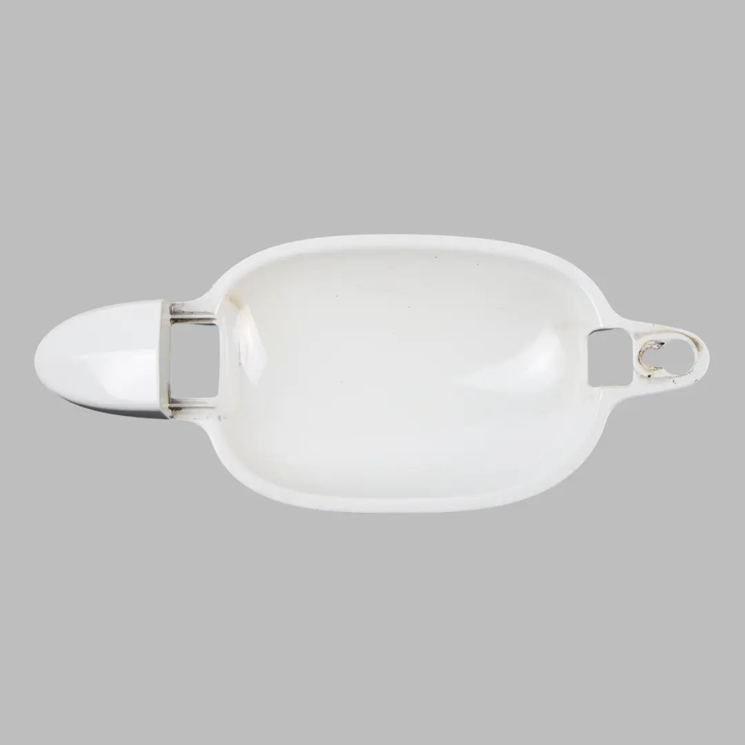 BMW E60 E61 Panneau Garniture Poignée Arrière Gauche Alpinweiss 3 Blanc - SKU 0154342-AW - Numéro de pièce 0154342