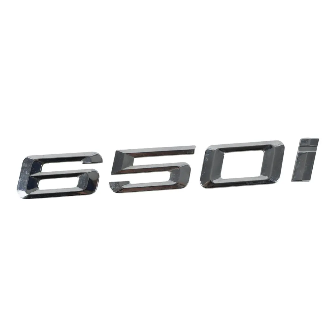 Emblemat Napis 650I do BMW E63 LCI E64 LCI o numerze 7196551 BMW E63 LCI E64 LCI Emblemat Napis 650I - SKU 7196551 - Numer Części 7196551