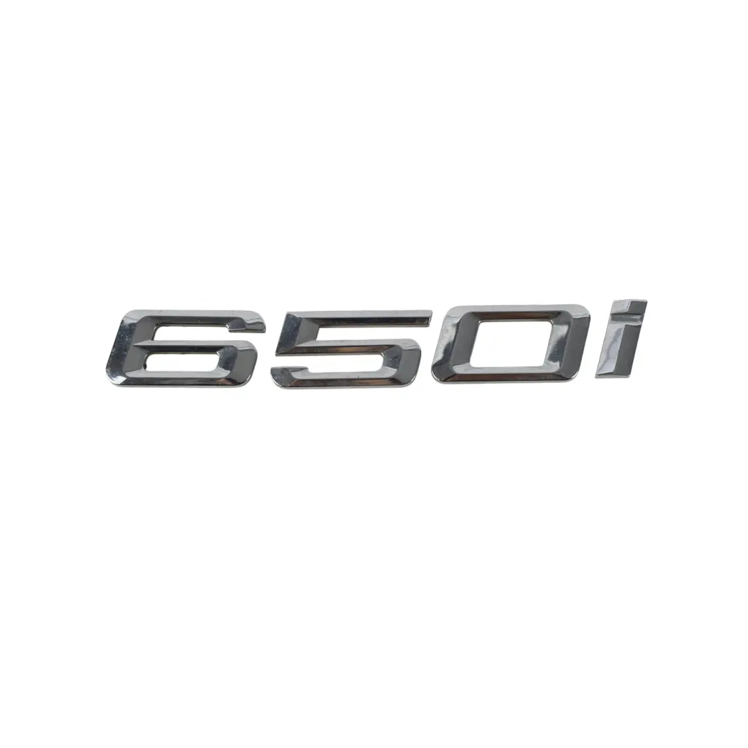Emblemat Napis 650I do BMW E63 LCI E64 LCI o numerze 7196551 BMW E63 LCI E64 LCI Emblemat Napis 650I - SKU 7196551 - Numer Części 7196551
