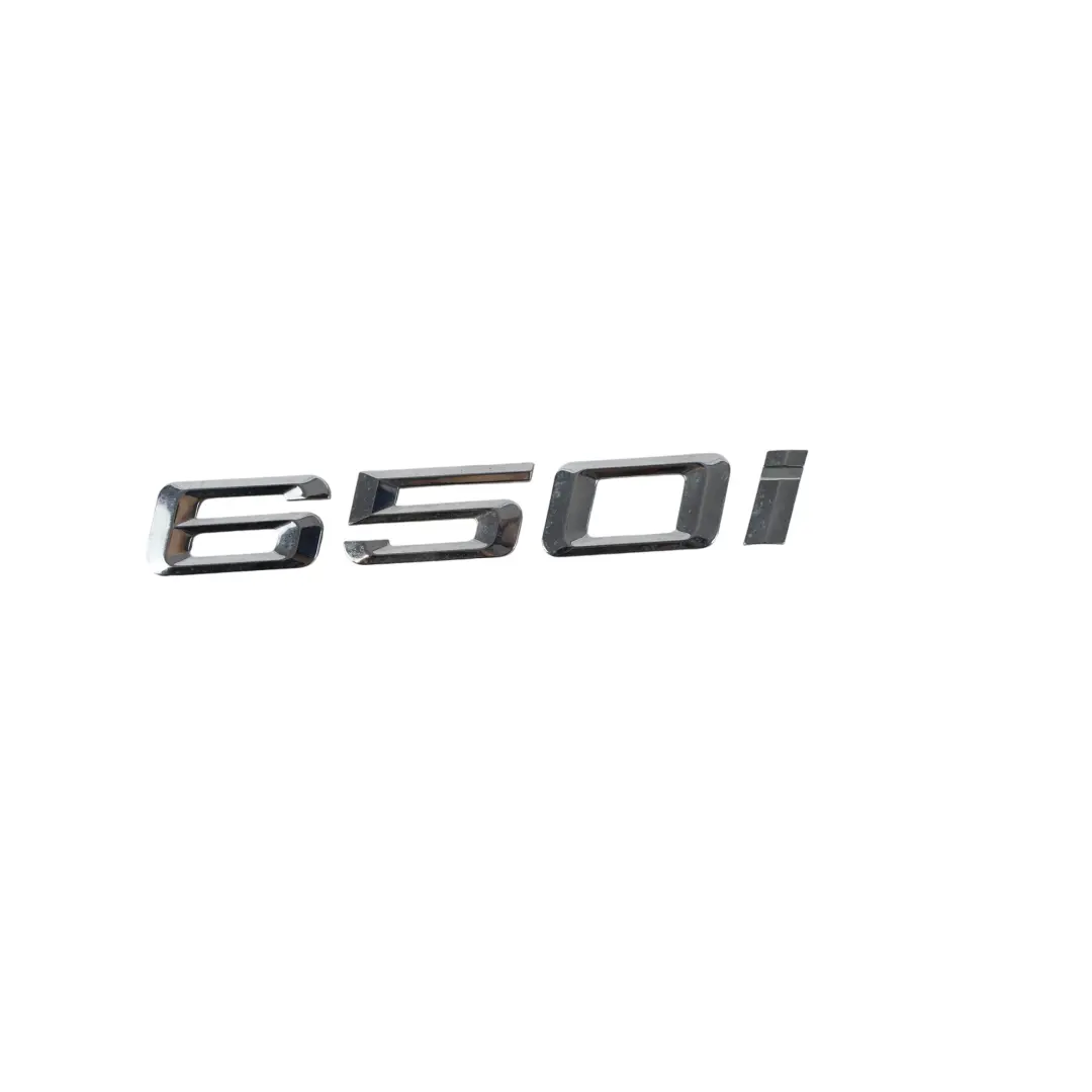Emblem Abzeichen 650I Schriftzug Plakette für BMW E63 LCI E64 LCI mit Teilenummer 7196551 BMW E63 LCI E64 LCI Emblem Abzeichen 650I Schriftzug Plakette - SKU 7196551 - Teilenummer 7196551