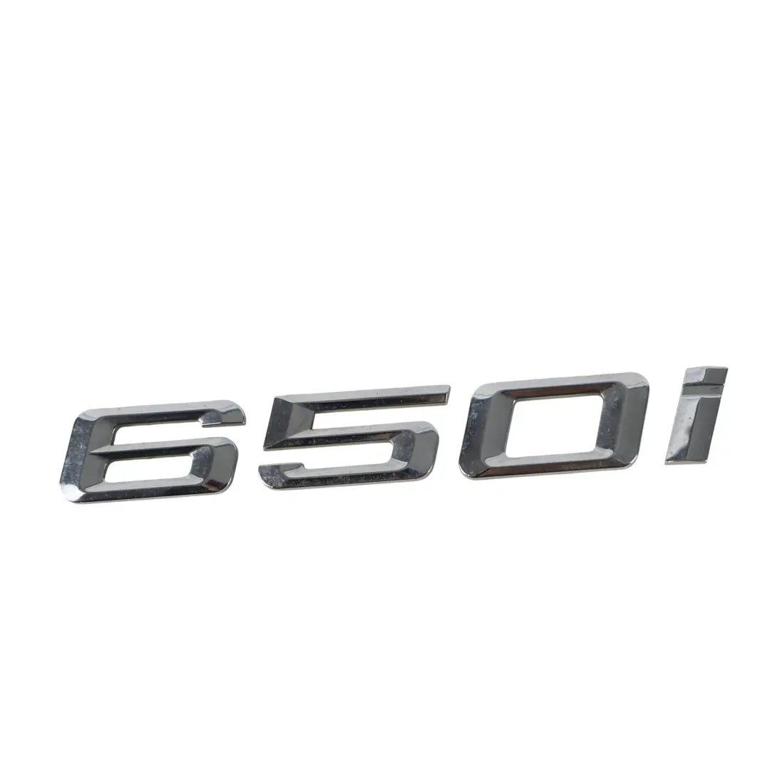 Emblema Insignia 650I Letras Placa para BMW E63 LCI E64 LCI con número de pieza 7196551 BMW E63 LCI E64 LCI Emblema Insignia 650I Letras Placa - SKU 7196551 - Número de pieza 7196551