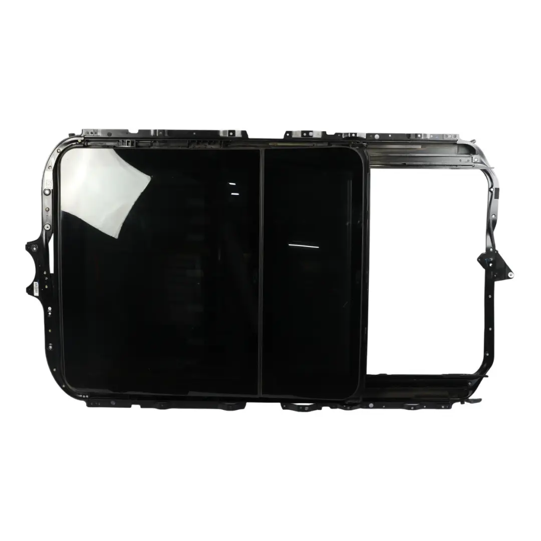 BMW E61 Panoramic Sunroof Touring Complete Sliding Glass Roof Unit Black - SKU 7198981 - Part number 7198981