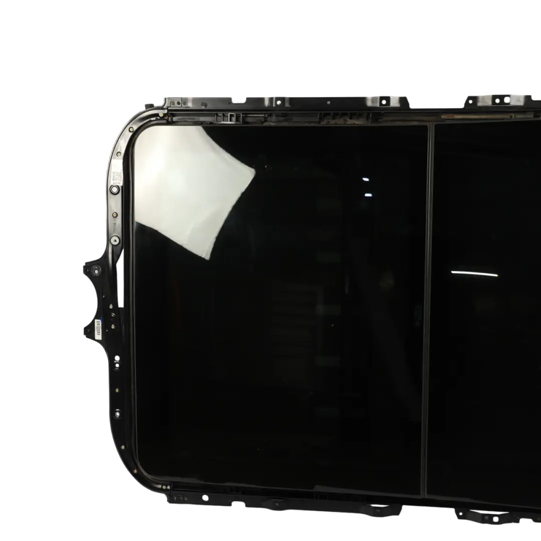 BMW E61 Panoramic Sunroof Touring Complete Sliding Glass Roof Unit Black - SKU 7198981 - Part number 7198981