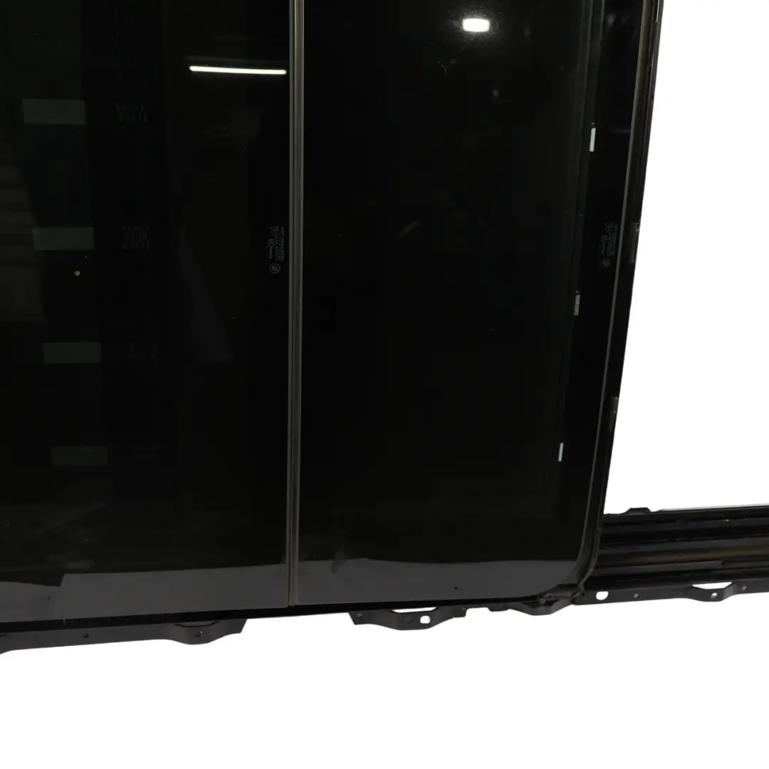 BMW E61 Panoramic Sunroof Touring Complete Sliding Glass Roof Unit Black - SKU 7198981 - Part number 7198981
