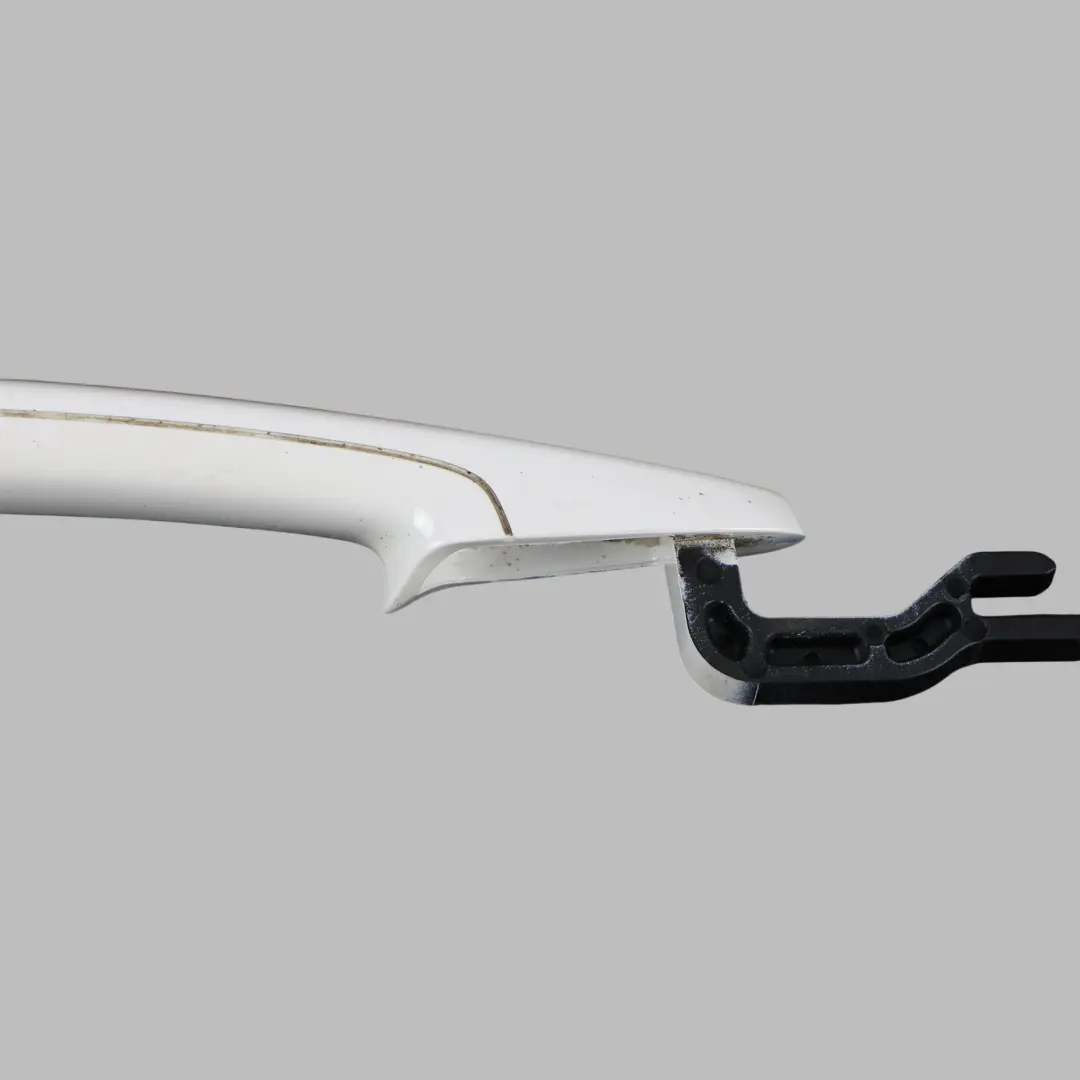 Door Handle Rear Right O/S Outside Grab Alpinweiss 3 White - 300 to BMW E90 F20 F30 with Part number 7207562 BMW E90 F20 F30 Door Handle Rear Right O/S Outside Grab Alpinweiss 3 White - 300 - SKU 7207562-AW - Part number 7207562