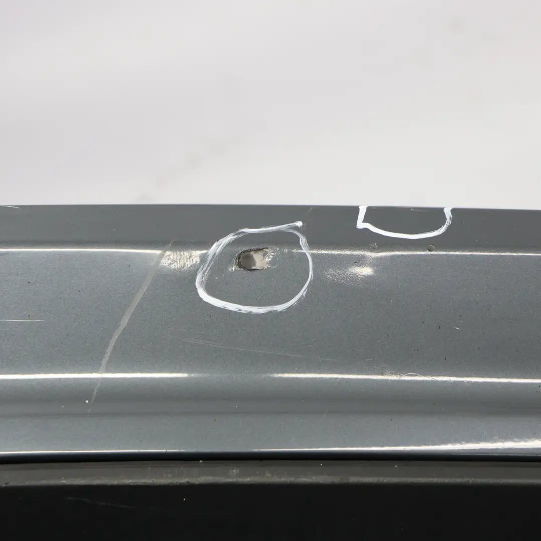 BMW X5 E70 LCI Zderzak Tylny Szary Platingrau Metallic A68 - SKU 7227787-PG - Numer Części 7227787