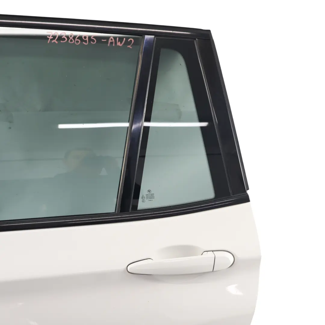 BMW X3 F25 Porte Arrière Gauche Alpinweiss Alpine White 3 Blanc - 300 - SKU 7238695-AW2 - Numéro de pièce 7238695