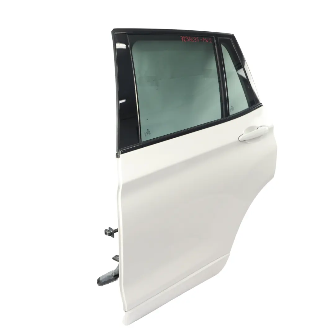 Porta Posteriore Sinistra Alpinweiss Alpine White 3 Bianco - 300 per BMW X3 F25 con numero di parte 7238695 BMW X3 F25 Porta Posteriore Sinistra Alpinweiss Alpine White 3 Bianco - 300 - SKU 7238695-AW2 - Numero di parte 7238695