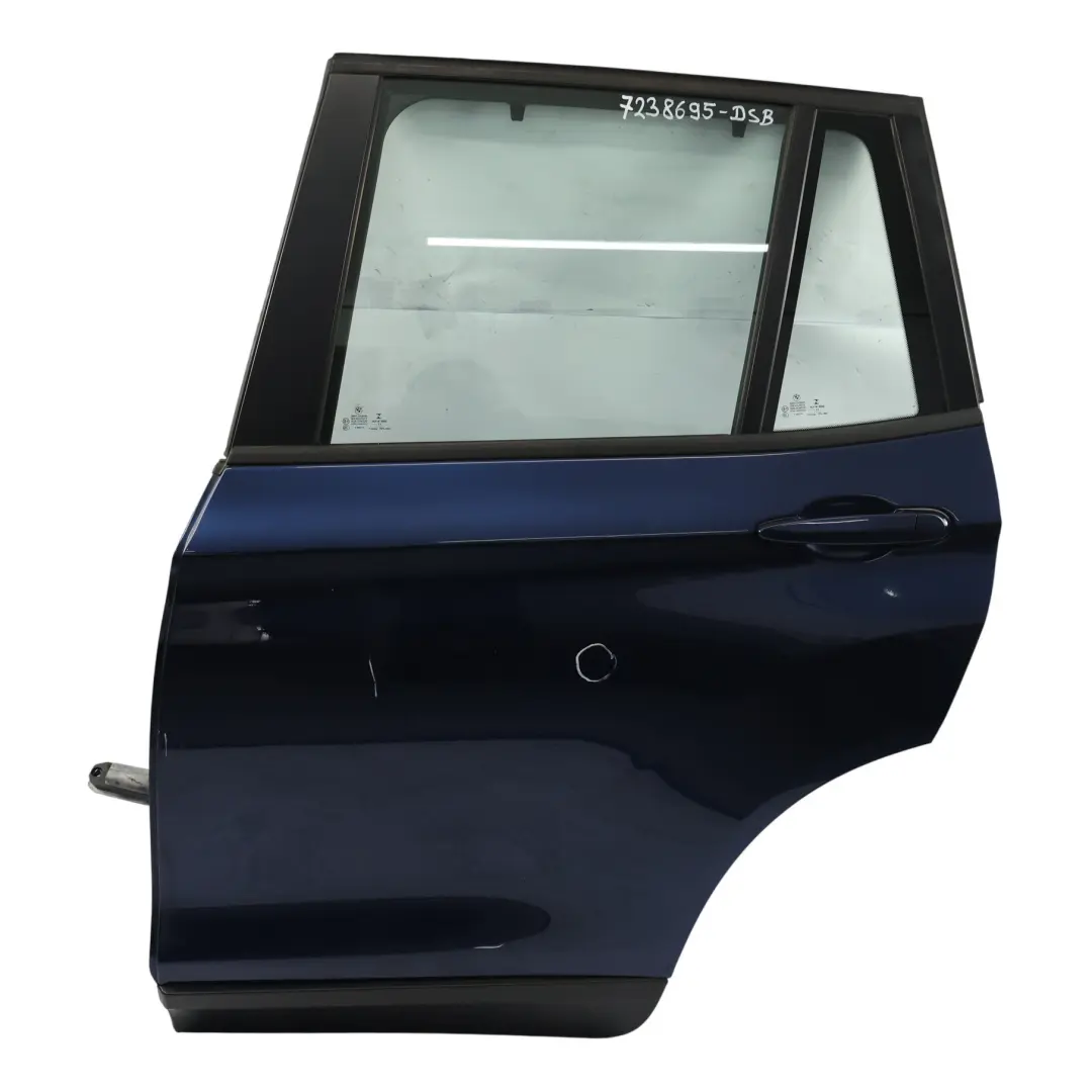 BMW X3 F25 Porta Posteriore Sinistra Tiefseeblau Metallic A76 - SKU 7238695-DSB - Numero di parte 7238695