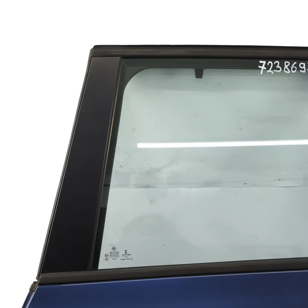 BMW X3 F25 Puerta Trasera Izquierda Azul Marino Metallic A76 - SKU 7238695-DSB - Número de pieza 7238695