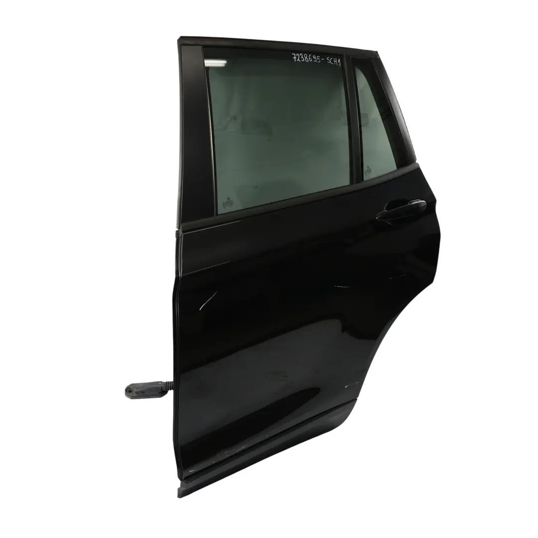 BMW X3 F25 Porte Arrière Gauche Schwarz 2 Noir - 668 - SKU 7238695-SCH1 - Numéro de pièce 7238695
