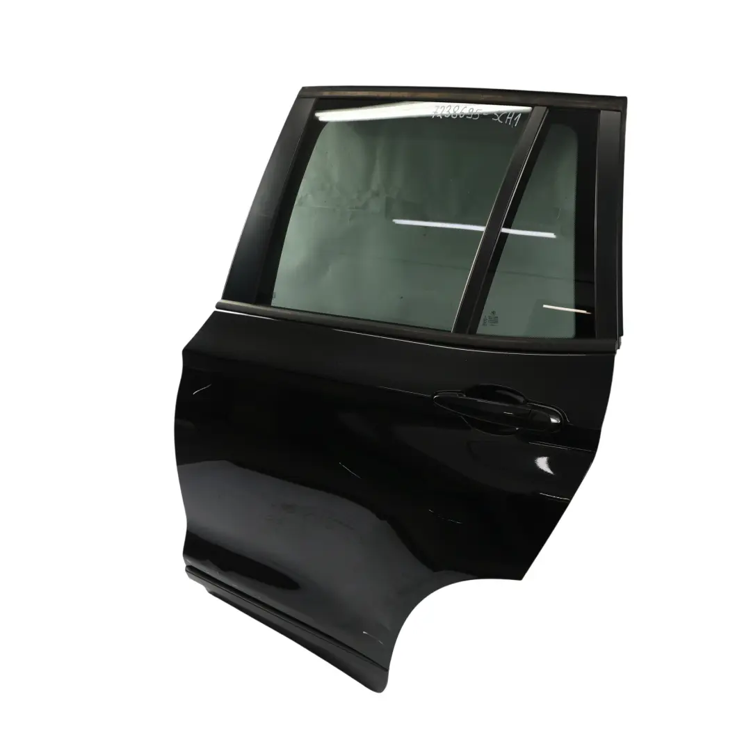 BMW X3 F25 Porta Posteriore Sinistra Schwarz 2 Nera - 668 - SKU 7238695-SCH1 - Numero di parte 7238695