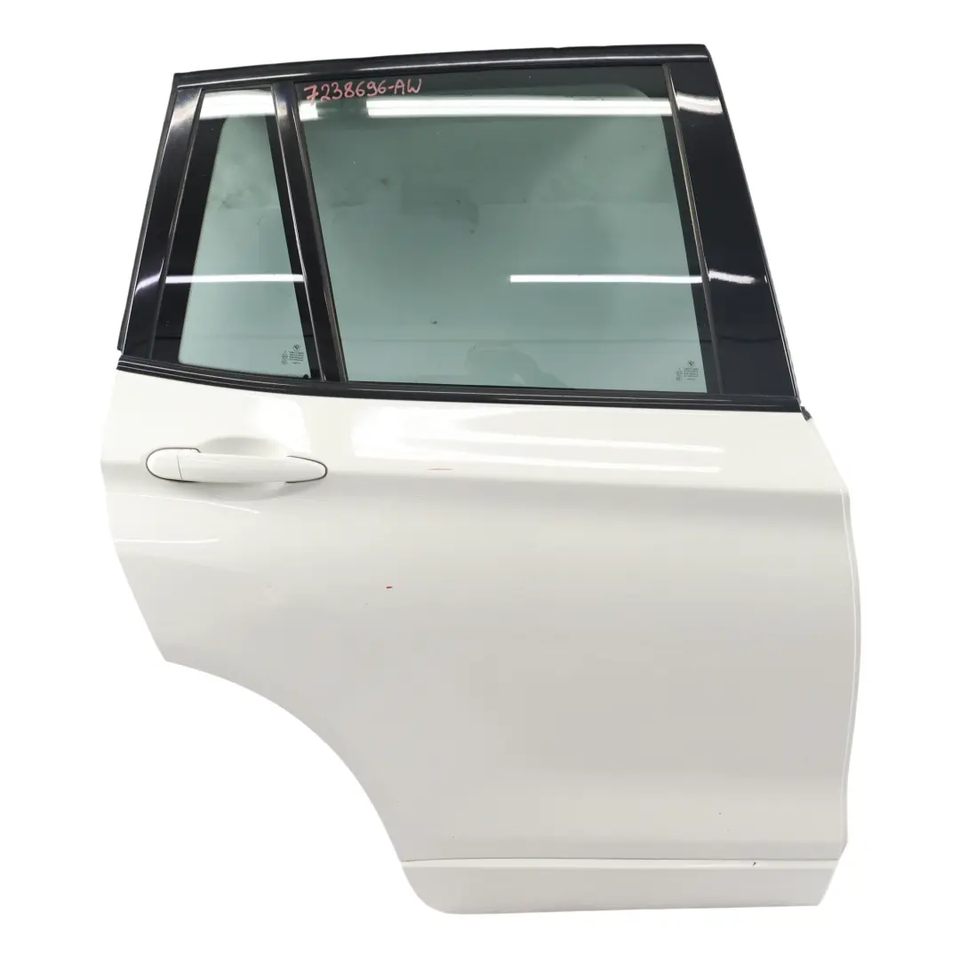 BMW X3 F25 Tür Hinten Rechts Alpinweiss Weiss 3 - 300 - SKU 7238696-AW - Teilenummer 7238696