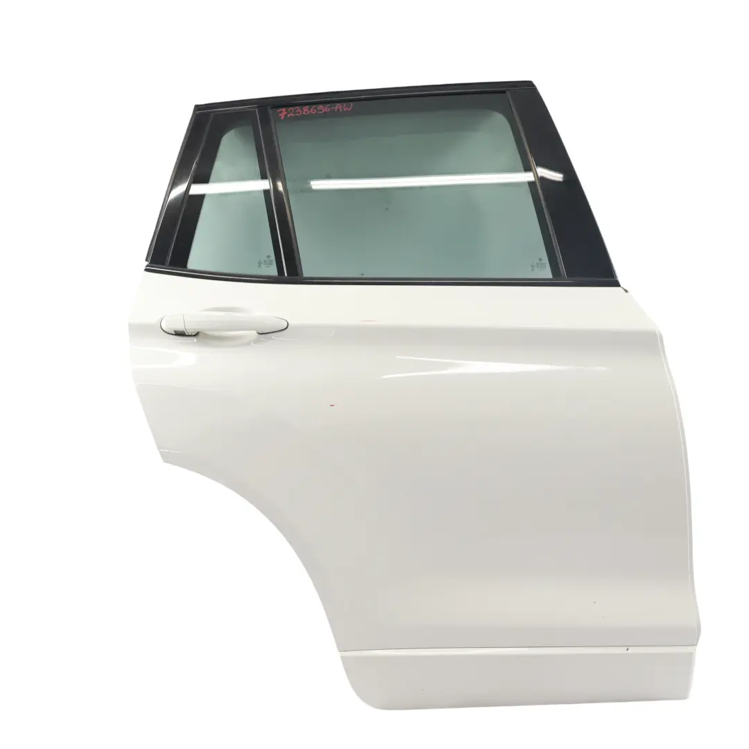 BMW X3 F25 Puerta Trasera Derecha Alpinweiss Alpine Blanco 3 - 300 - SKU 7238696-AW - Número de pieza 7238696