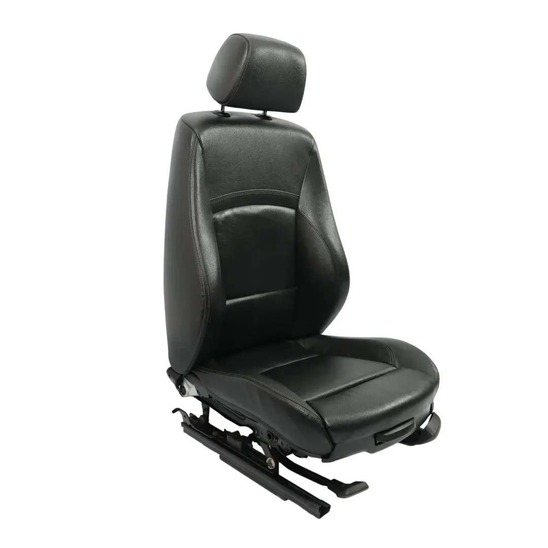 Front Seat Black Leather Heated Left N/S to BMW E90 E91 LCI M Sport with Part number 7246857 BMW E90 E91 LCI M Sport Front Seat Black Leather Heated Left N/S - SKU 7246857-5 - Part number 7246857