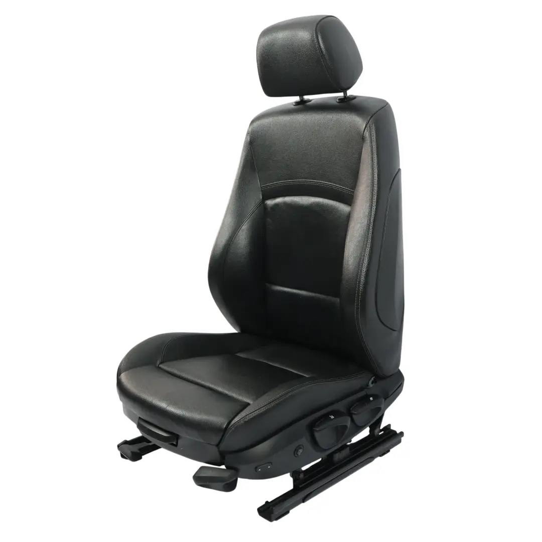 Asiento Delantero Cuero Negro Calefacción Izquierdo para BMW E90 E91 LCI M Sport con número de pieza 7246857 BMW E90 E91 LCI M Sport Asiento Delantero Cuero Negro Calefacción Izquierdo - SKU 7246857-5 - Número de pieza 7246857