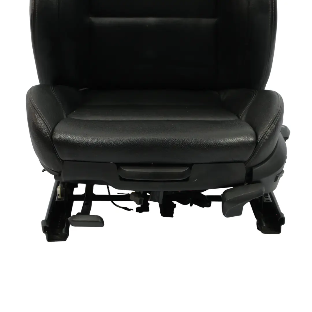BMW E90 E91 LCI M Sport Asiento Delantero Cuero Negro Calefacción Izquierdo - SKU 7246857-5 - Número de pieza 7246857