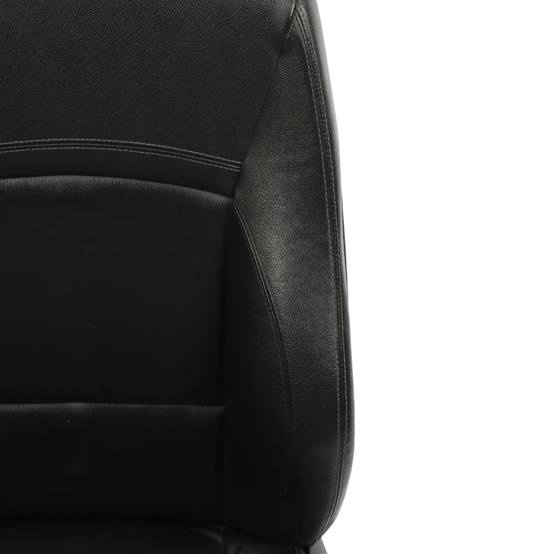 BMW E90 E91 LCI M Sport Asiento Delantero Cuero Negro Calefacción Izquierdo - SKU 7246857-5 - Número de pieza 7246857