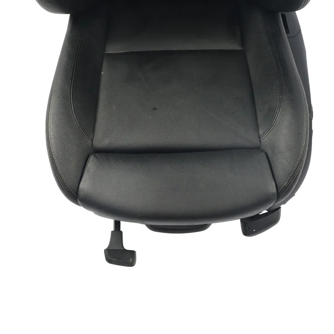 BMW E90 E91 LCI Front Seat M Sport Heated Electric Black Leather Left N/S - SKU 7246857-7 - Part number 7246857