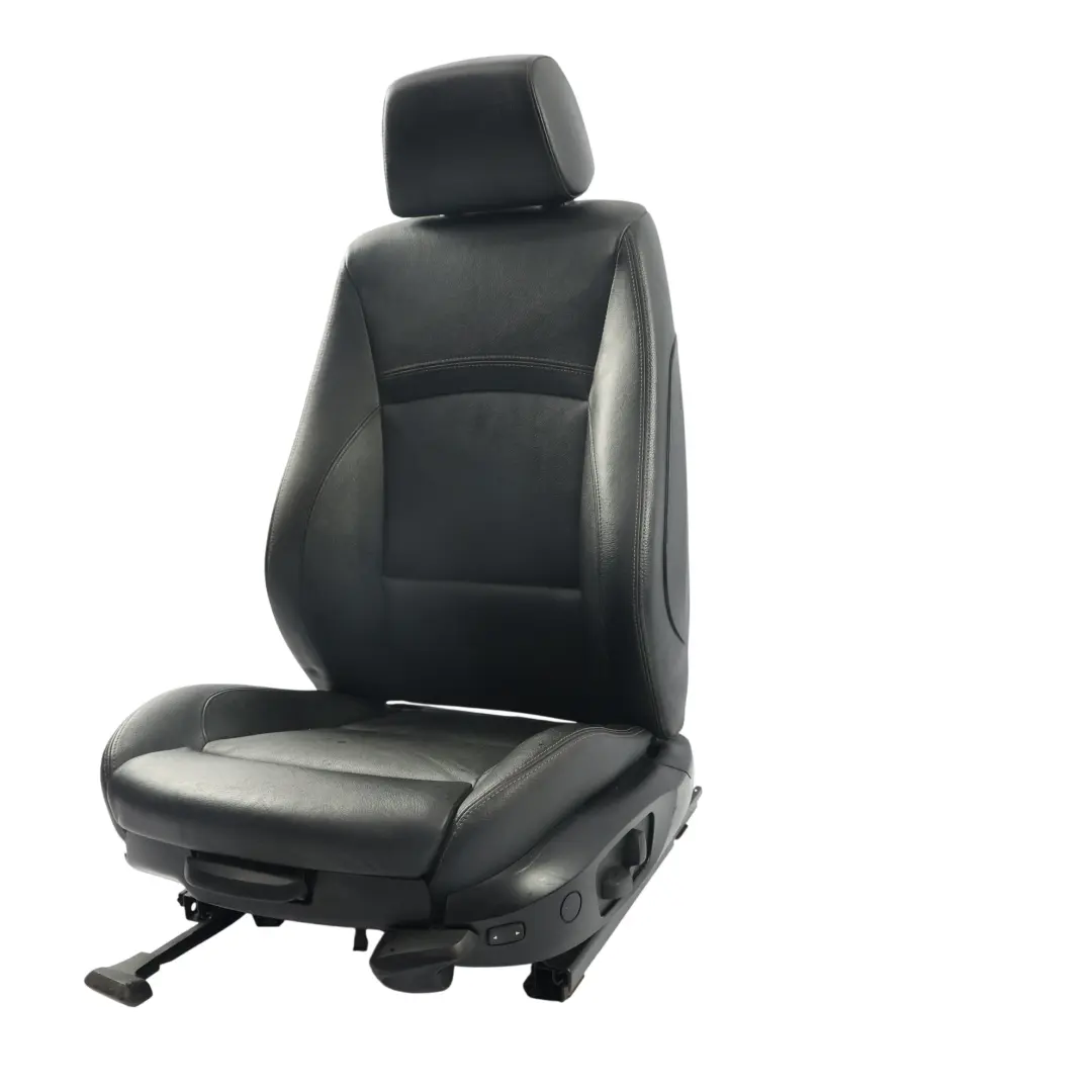 BMW E90 E91 LCI Fotel M Sport Podgrzewany Elektryczny Czarna Skóra Lewy - SKU 7246857-7 - Numer Części 7246857