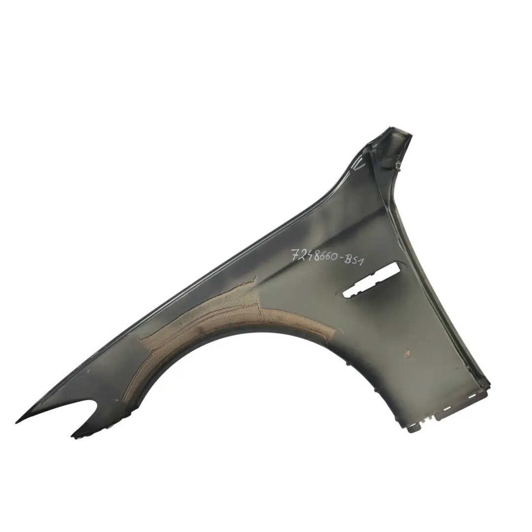 BMW F10 F11 Kotflügel vorne rechts Seitenteil Schwarz Saphir - 475 - SKU 7248660-BS1 - Teilenummer 7248660