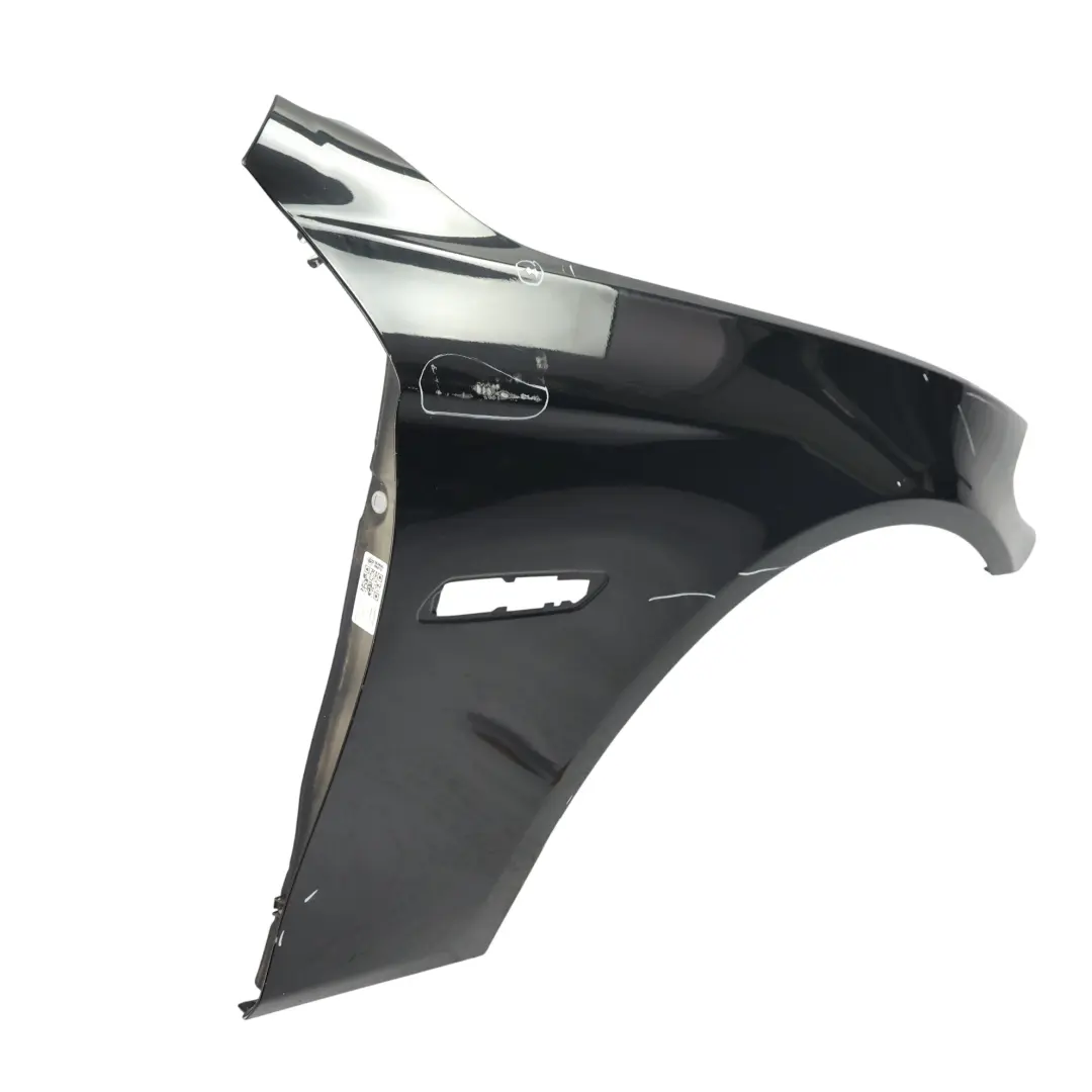 BMW F10 F11 Kotflügel vorne rechts Seitenteil Schwarz Saphir - 475 - SKU 7248660-BS1 - Teilenummer 7248660