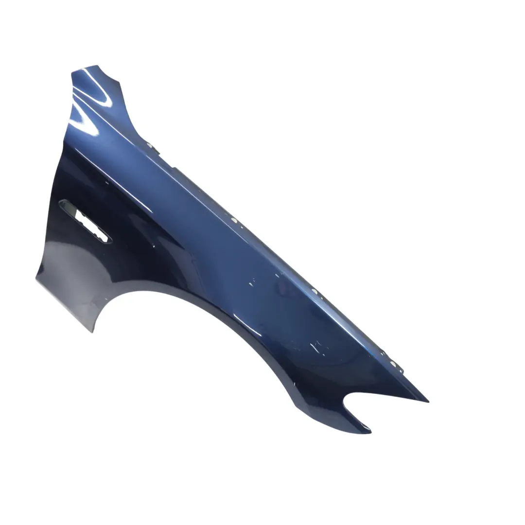 BMW F10 F11 Wing Fender Front Right O/S Side Panel Tiefseeblau Blue Metallic A76 - SKU 7248660-DSB - Part number 7248660