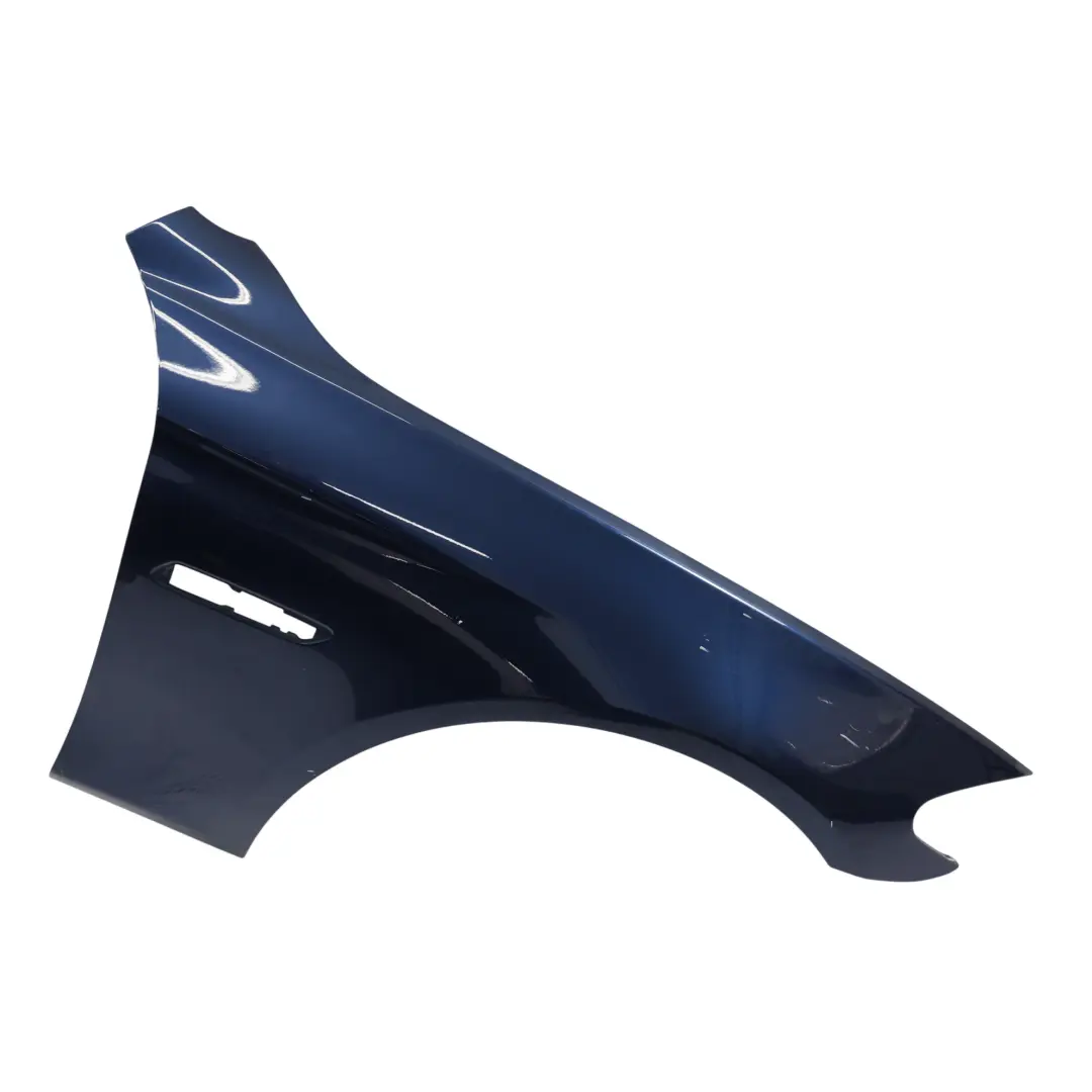 BMW F10 F11 Wing Fender Front Right O/S Side Panel Tiefseeblau Blue Metallic A76 - SKU 7248660-DSB - Part number 7248660