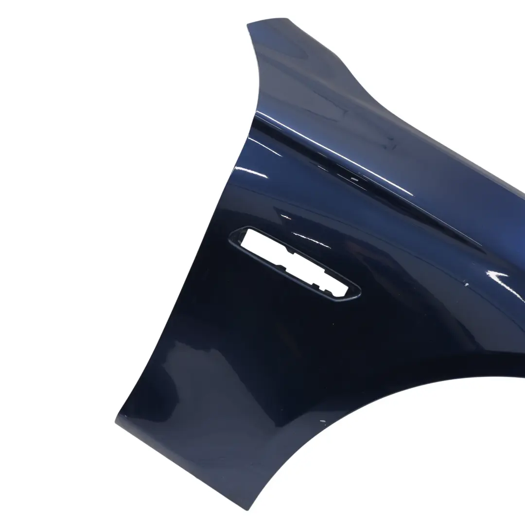 BMW F10 F11 Wing Fender Front Right O/S Side Panel Tiefseeblau Blue Metallic A76 - SKU 7248660-DSB - Part number 7248660