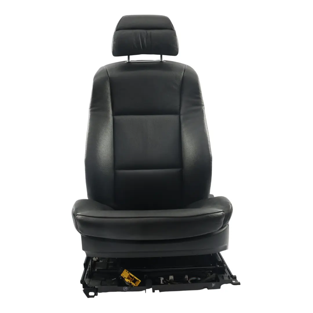 Siège Confort Avant Gauche Mémoire Chauffant Cuir Noir Dakota pour BMW E60 E61 à propos du numéro de pièce 7249399 BMW E60 E61 Siège Confort Avant Gauche Mémoire Chauffant Cuir Noir Dakota - SKU 7249399-3 - Numéro de pièce 7249399