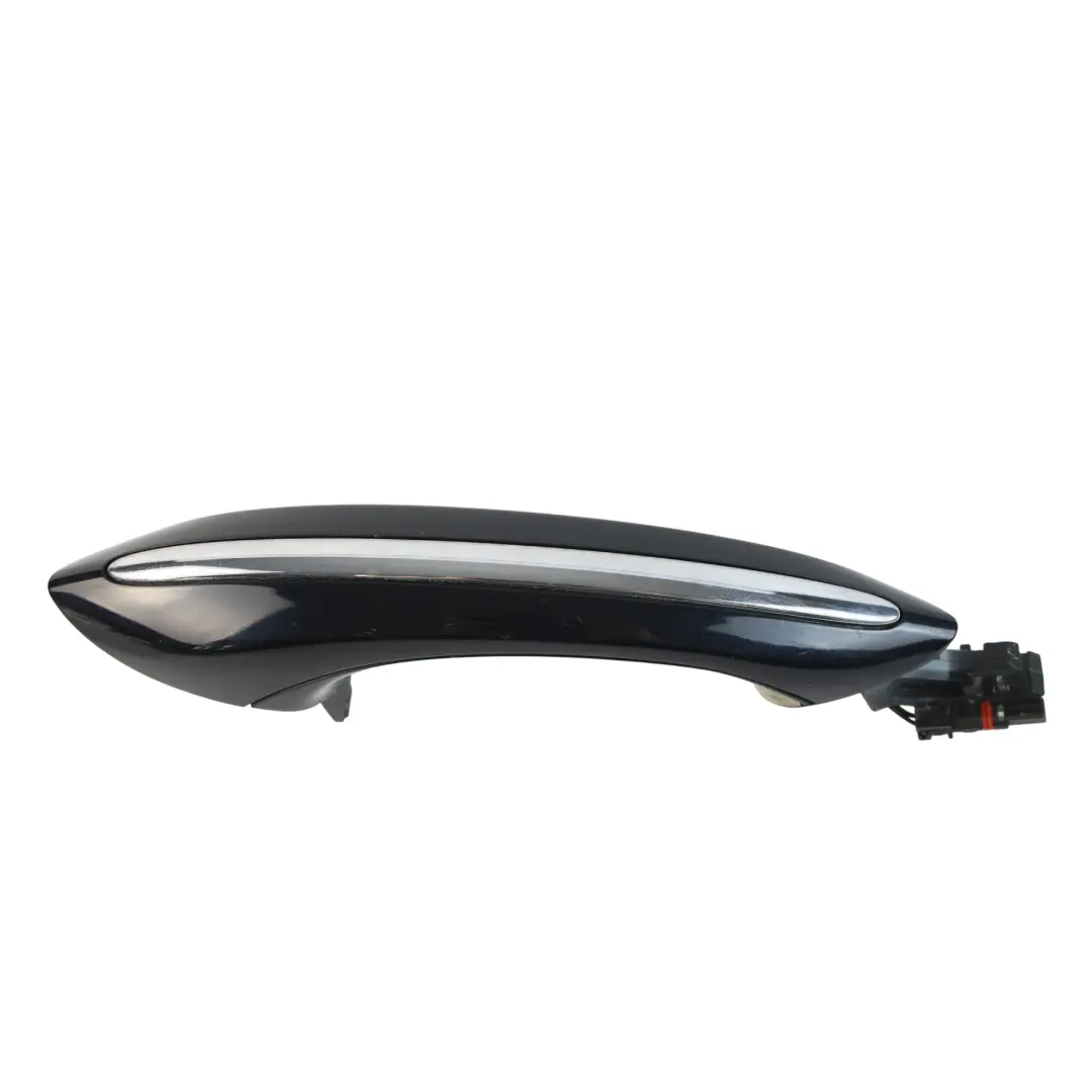 Maniglia Porta Posteriore Destra Nero Azurite S34 per BMW F01 F10 F11 F12 con numero di parte 7249976 BMW F01 F10 F11 F12 Maniglia Porta Posteriore Destra Nero Azurite S34 - SKU 7249976-AZB - Numero di parte 7249976