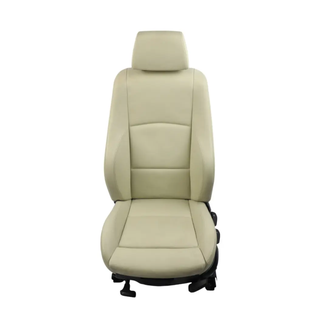 BMW E87 LCI Siège sport avant gauche intérieur chauffant en cuir Boston Lemon - SKU 7251077-1 - Numéro de pièce 7251077