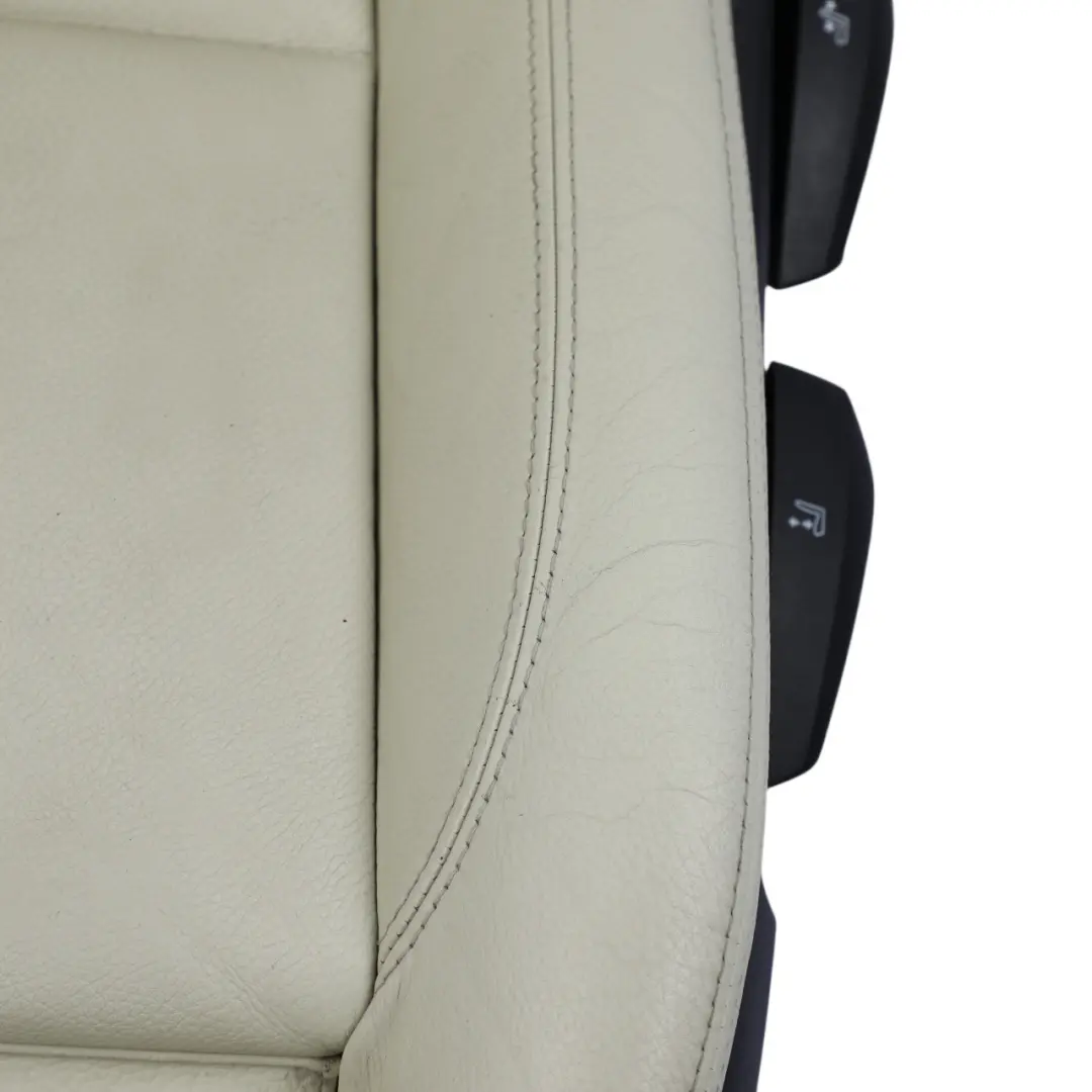 BMW E87 LCI Siège sport avant gauche intérieur chauffant en cuir Boston Lemon - SKU 7251077-1 - Numéro de pièce 7251077