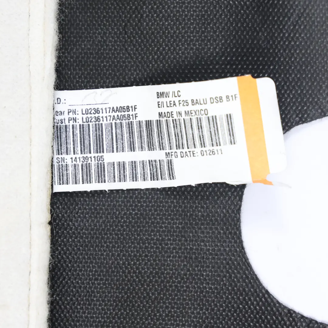 Oparcie Fotela Lewy Przód Skóra Nevada Oyster do BMW X3 F25 X4 F26 o numerze 7255663 BMW X3 F25 X4 F26 Oparcie Fotela Lewy Przód Skóra Nevada Oyster - SKU 7255663-3 - Numer Części 7255663