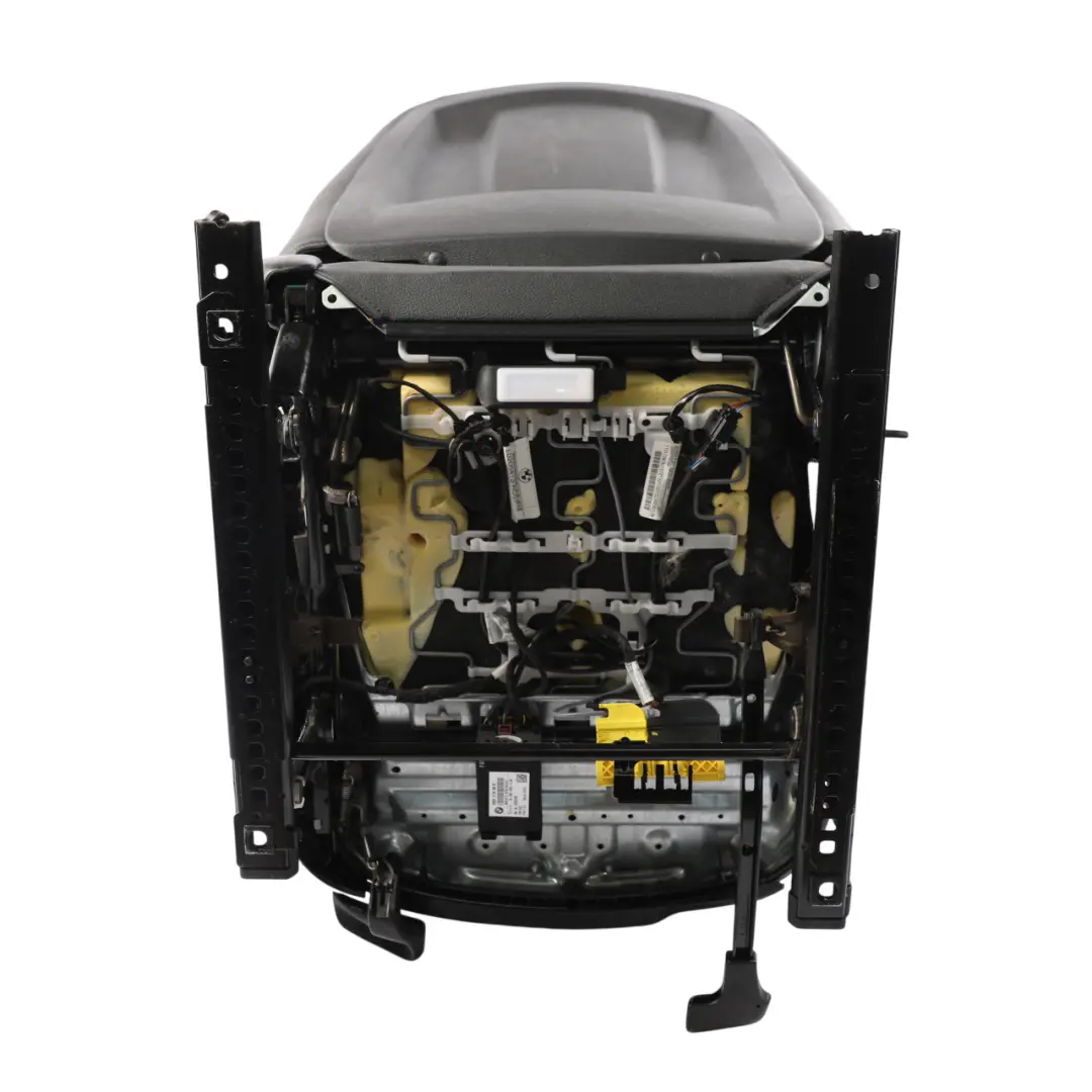 BMW X3 F25 X4 F26 Fotel Sport Przedni Lewy Przód Grzany Skóra Nevada Czarny - SKU 7255677-4 - Numer Części 7255677