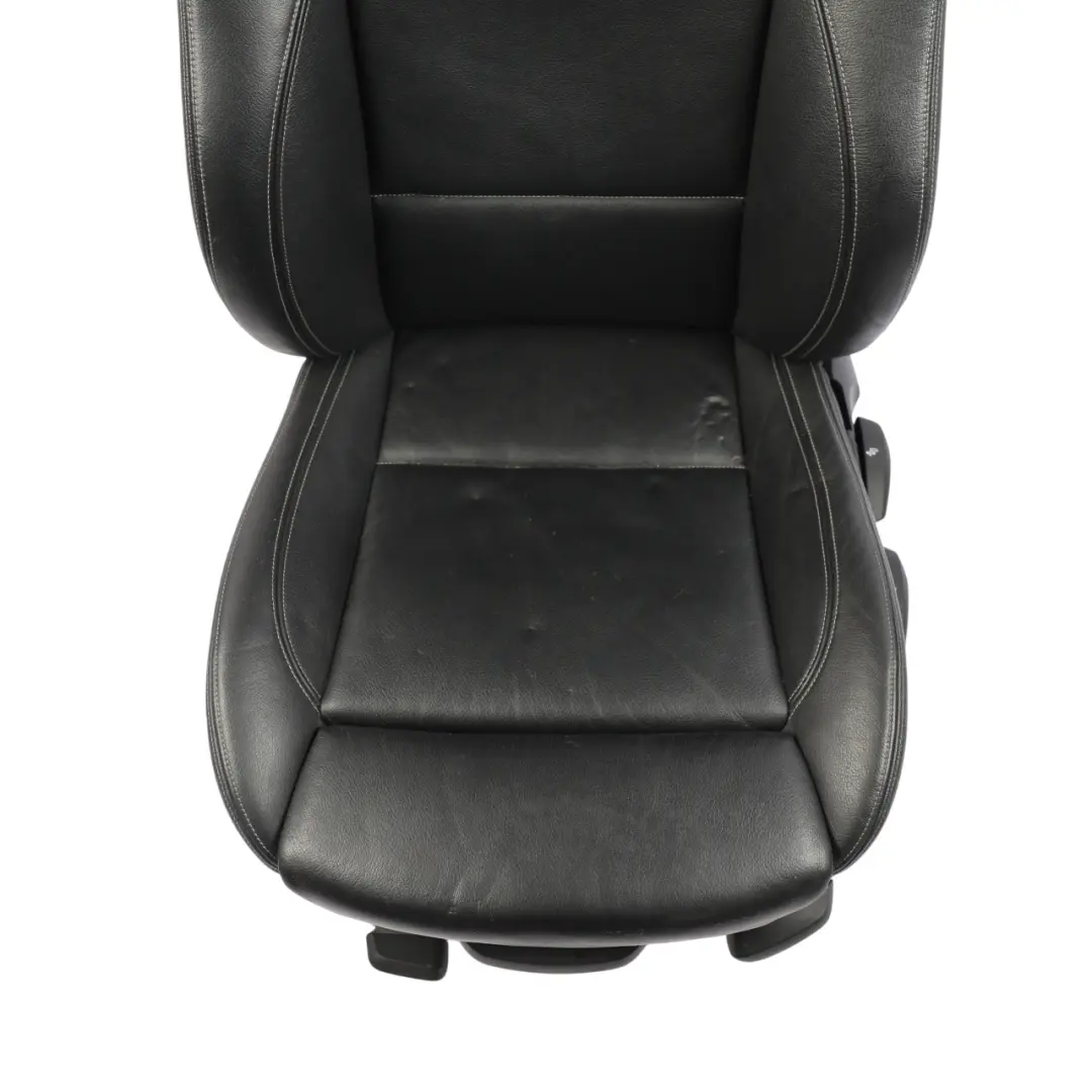  Sedile anteriore sportivo BMW X3 F25 X4 F26 Sinistro riscaldat pelle Nevada Nero - SKU 7255677-4 - Numero di parte 7255677