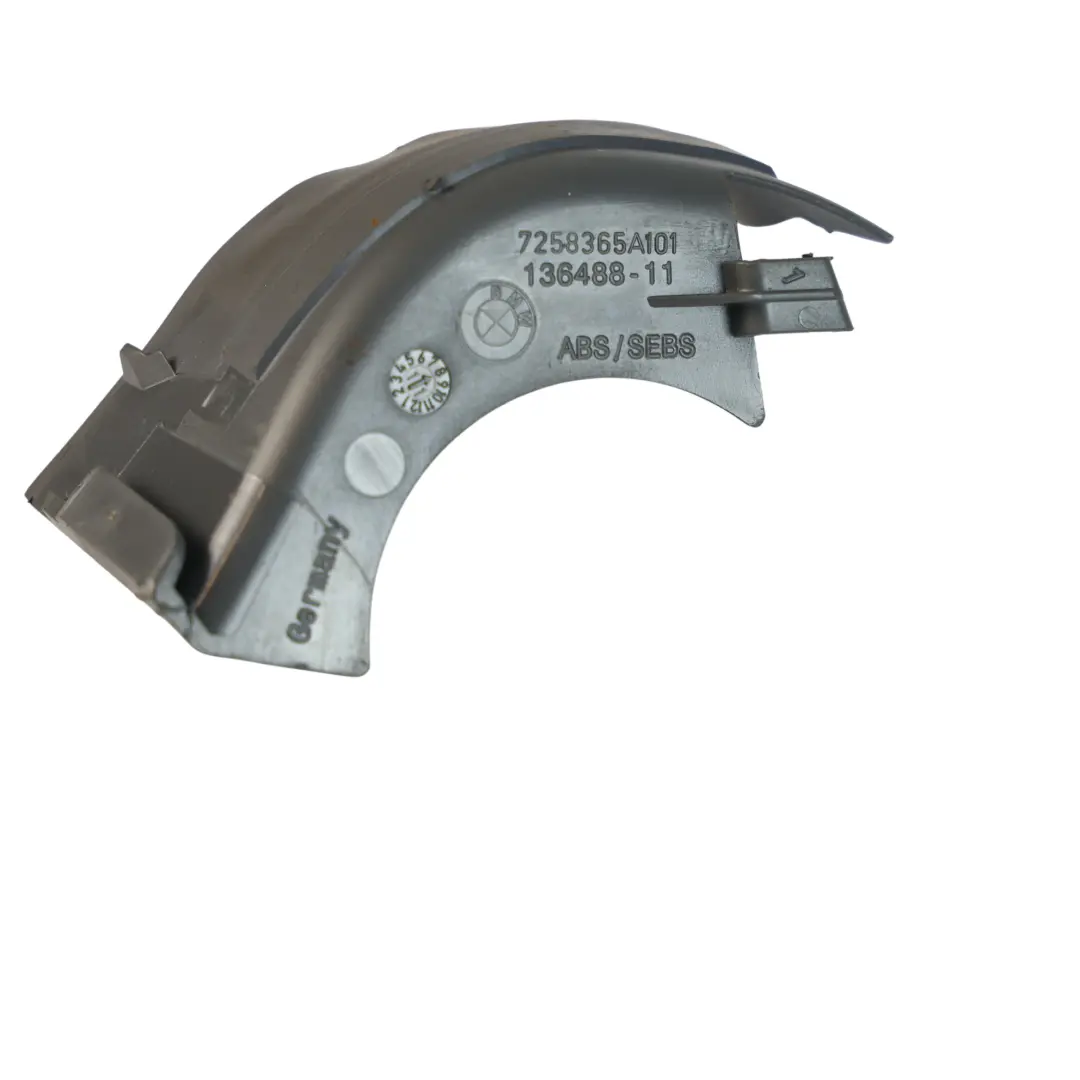 Panel Moldura Lateral Maletero Izquierdo para BMW F01 F02 F03 con número de pieza 7258365 BMW F01 F02 F03 Panel Moldura Lateral Maletero Izquierdo - SKU 7258365 - Número de pieza 7258365