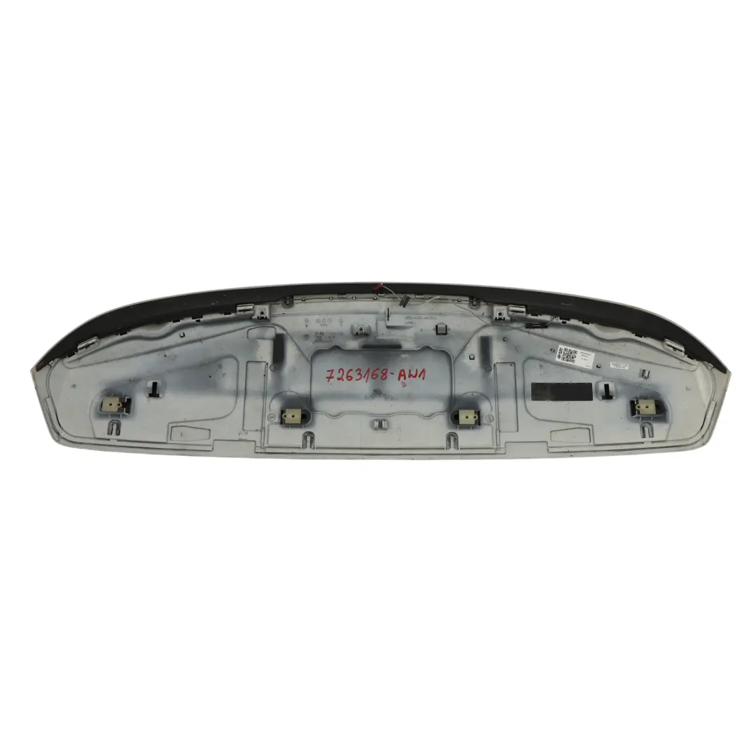 Spoiler Trim Boot Lid Tailgate Alpinweiss 3 - 300 to BMW F31 Touring Rear with Part number 7263168 BMW F31 Touring Rear Spoiler Trim Boot Lid Tailgate Alpinweiss 3 - 300 - SKU 7263168-AW1 - Part number 7263168
