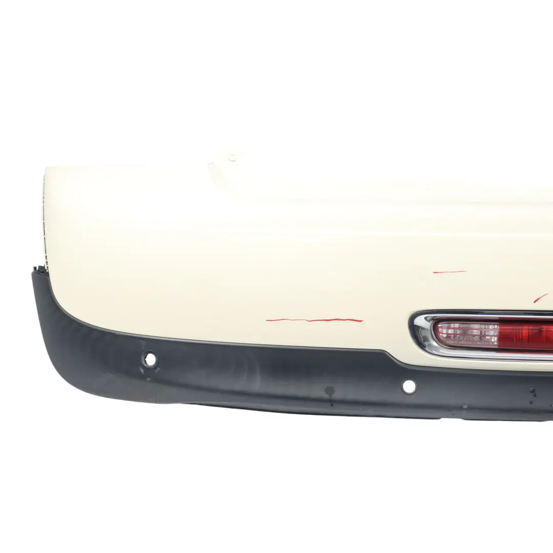 Paraurti posteriore Pepper White - 850 per Mini R56 R57 LCI R58 R59 con numero di parte 7264356 Mini R56 R57 LCI R58 R59 Paraurti posteriore Pepper White - 850 - SKU 7264356-PW - Numero di parte 7264356